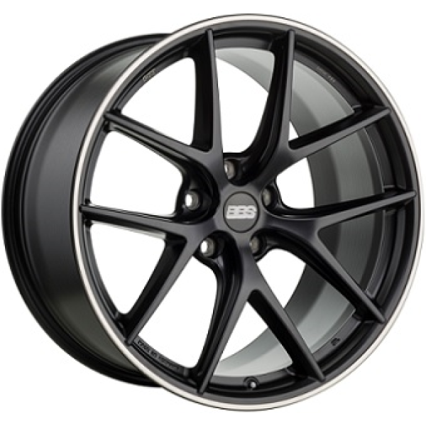 BBS CI-R DULL BLACK / POLISHED